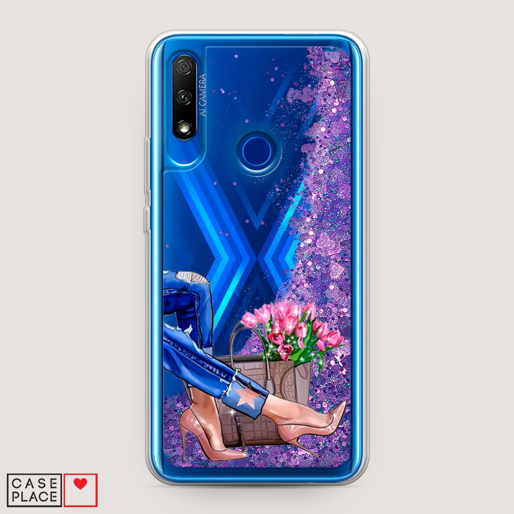 

Чехол Awog на Honor 9X "Каблучки", Разноцветный, 69992-1