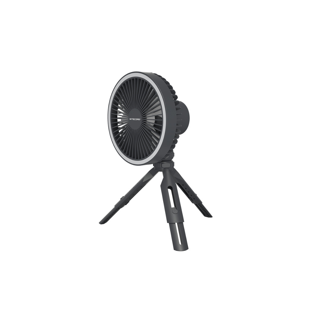 Вентилятор настольный, ручной NITECORE NEF10 белый кольцевая светодиодная лампа fancier led 3dv c гибким держателем