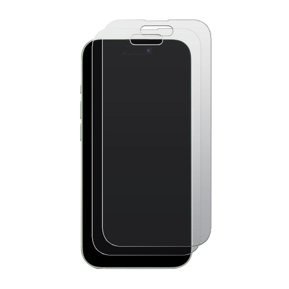 

Комплект защитных гибридных стекол МАТОВЫХ для iPhone 15 (2 шт)