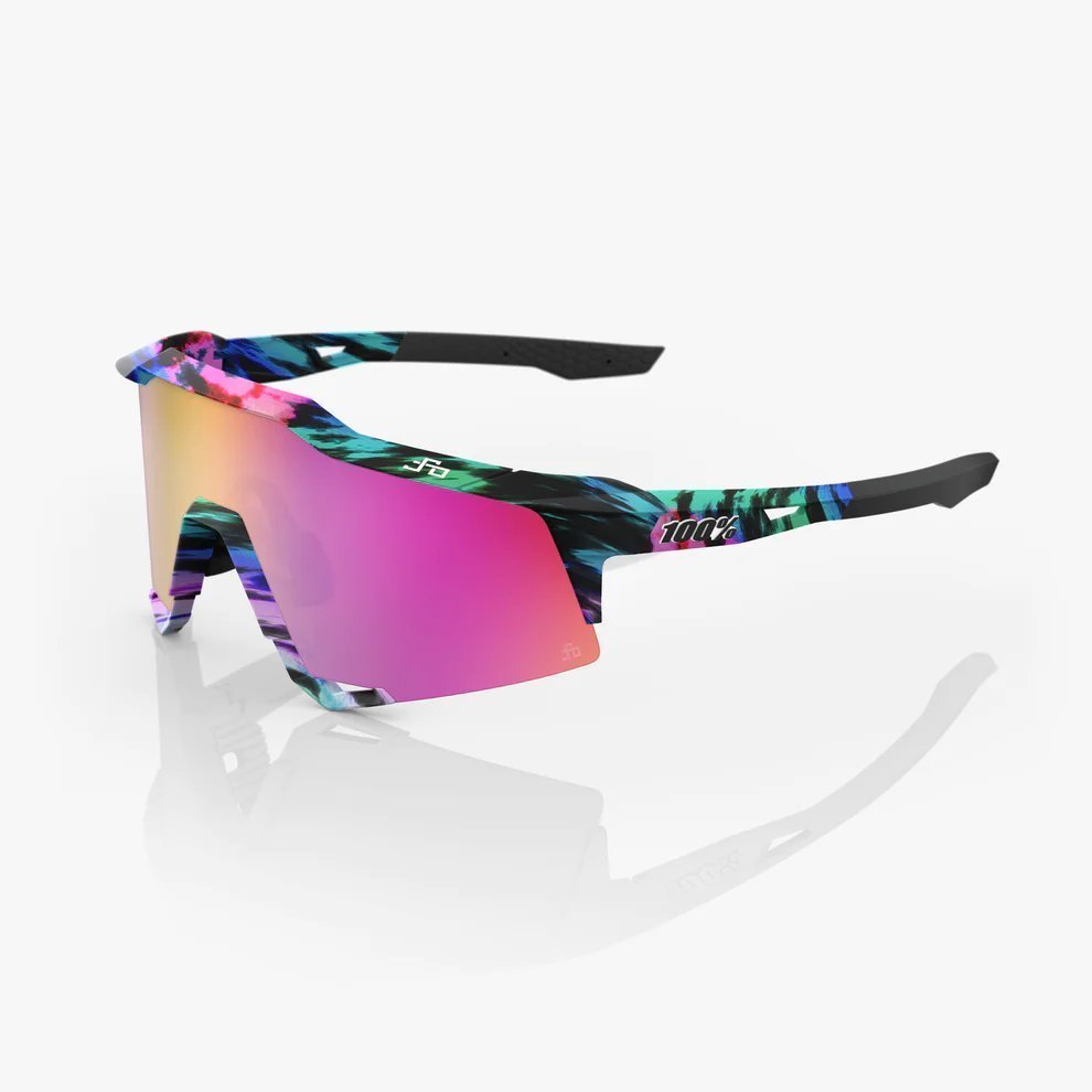 

Очки спортивные 100% Speedcraft Peter Sagan Le Soft Tact Tie Dye, Белый, Speedcraft