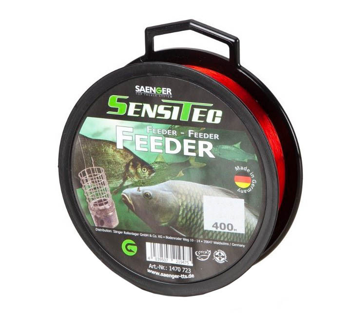

Леска монофильная Saenger Sensitec Feeder 0,26 мм, 400 м, 6,55 кг, red, 1 шт.