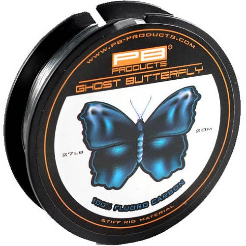 

Леска флюрокарбоновая PB Products Ghost Butterfly 0,45 мм, 20 м, 9,07 кг, clear, 1 шт.