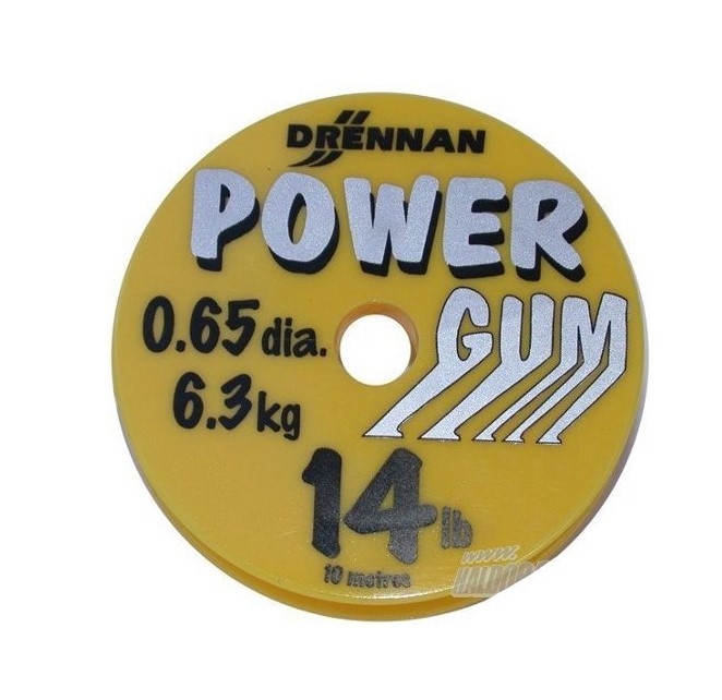 

Леска монофильная Drennan Power Gum 0,65 мм, 10 м, 6,35 кг, clear, 1 шт.