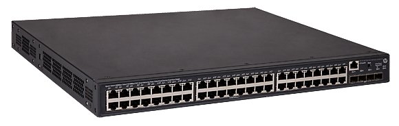 

Коммутатор HPE FlexNetwork 5130 EI JG937A 48G 4SFP+ 48PoE+ 370W управляемый