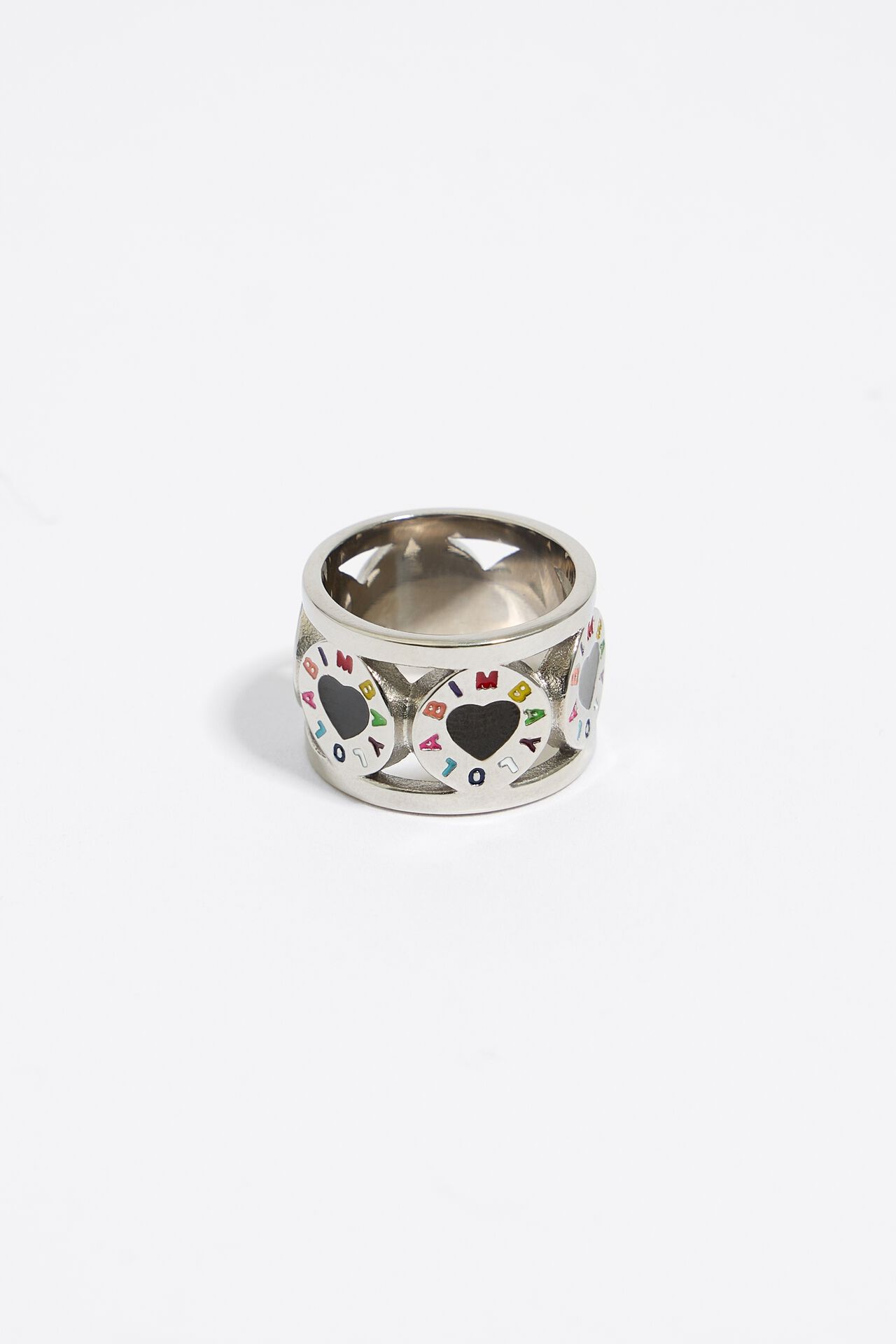 Кольцо Bimba Y Lola для женщин, размер 16, 232BAA403 10007, серебро