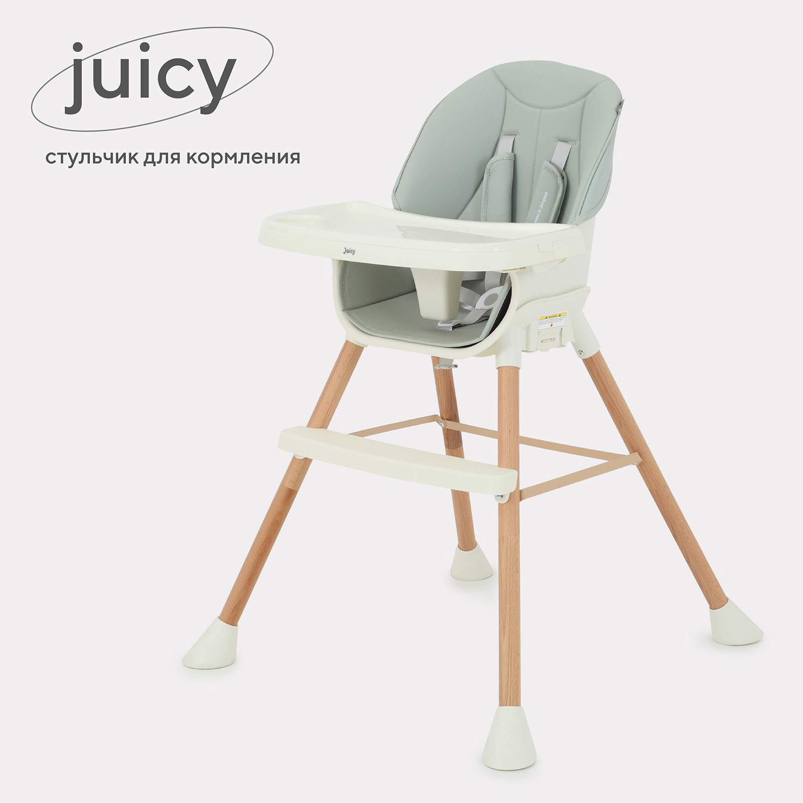 Стульчик для кормления RANT Juicy RH160 Wood green