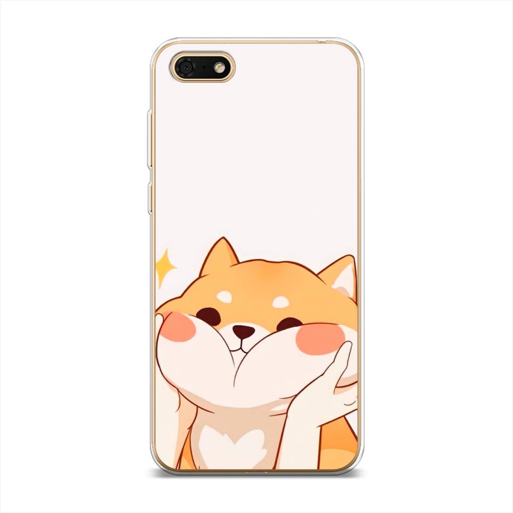 

Чехол Awog на Huawei Y5 Lite (2018) "Сладкий песик", Разноцветный, 6105950-1