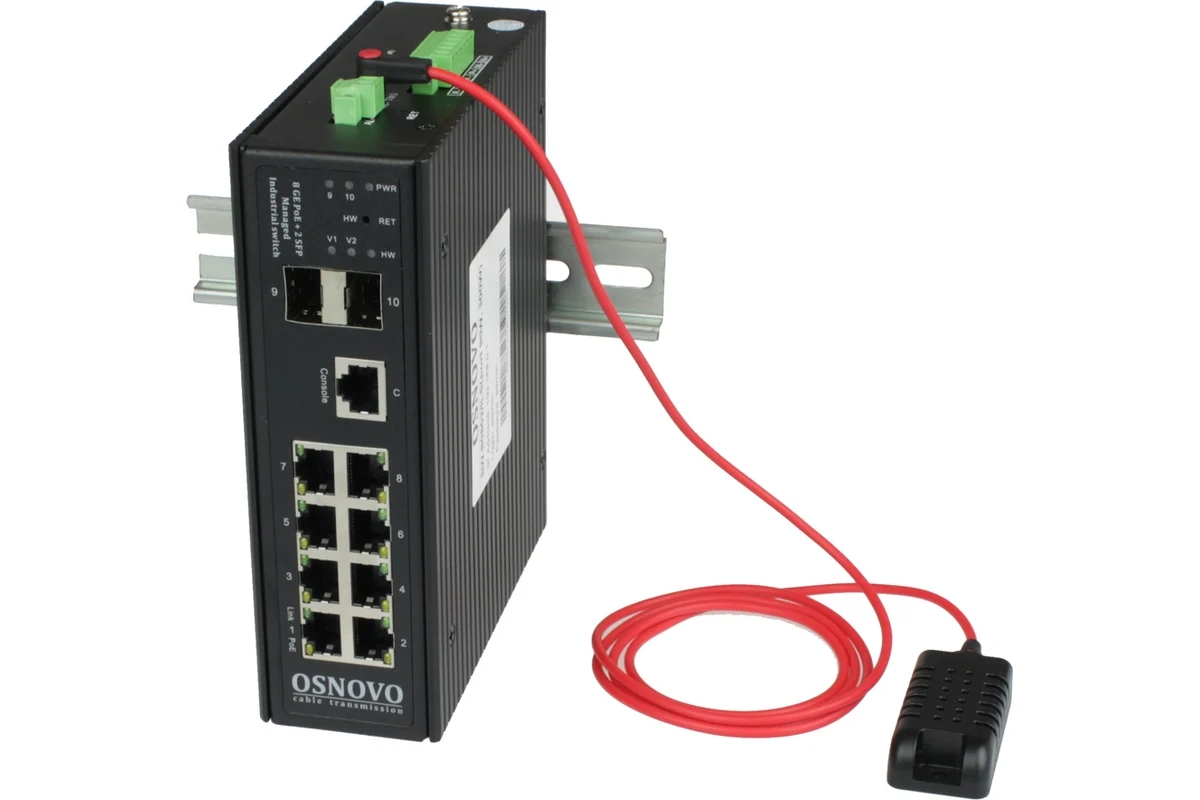 

Коммутатор Osnovo SW-80802 ILS port 90W 300W управляемый