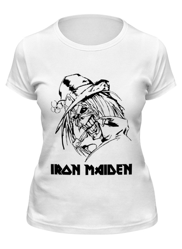 

Футболка женская Printio Iron maiden белая XL, Белый, Iron maiden