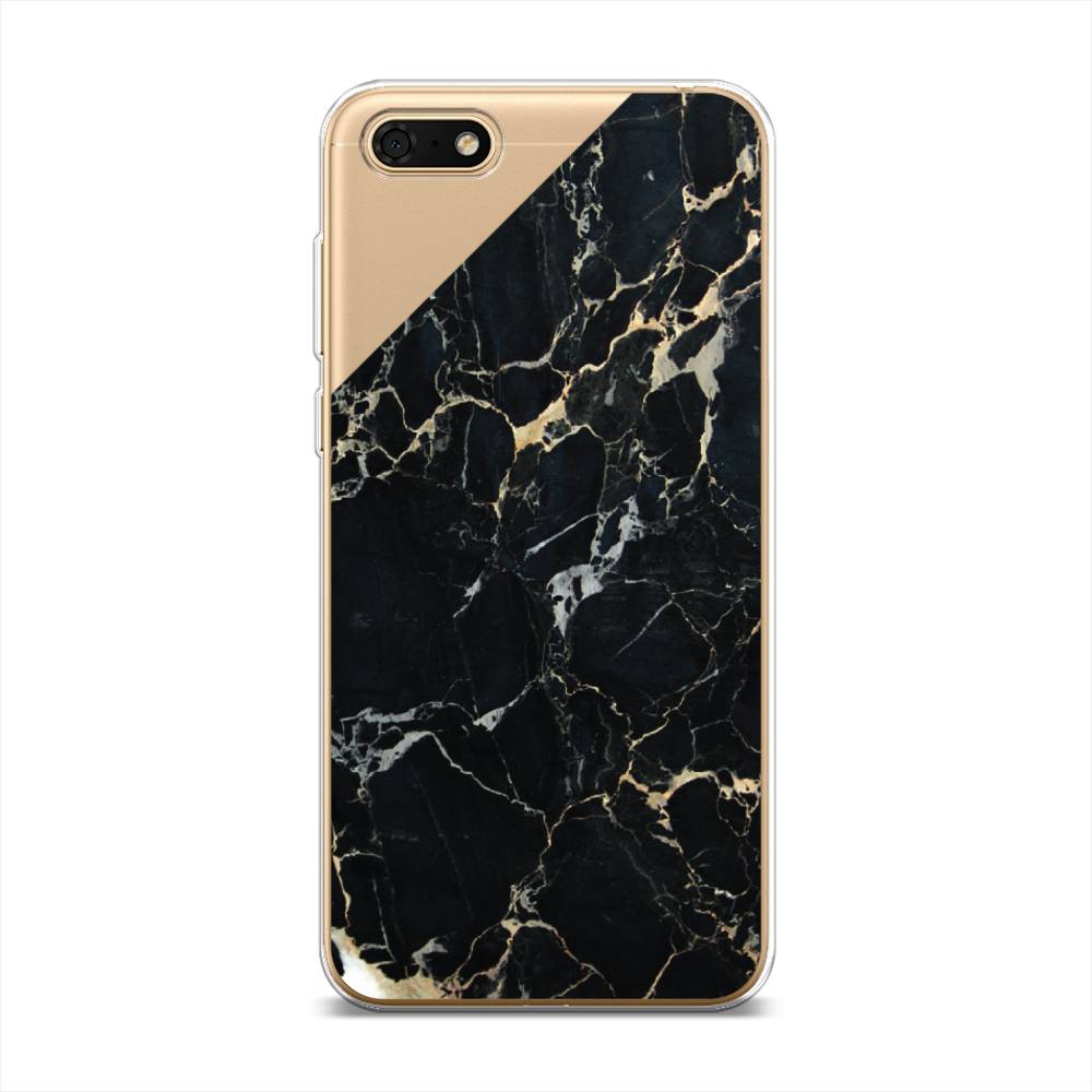 

Чехол Awog на Huawei Y5 Lite (2018) "Черный мрамор уголок", Разноцветный, 6105950-3