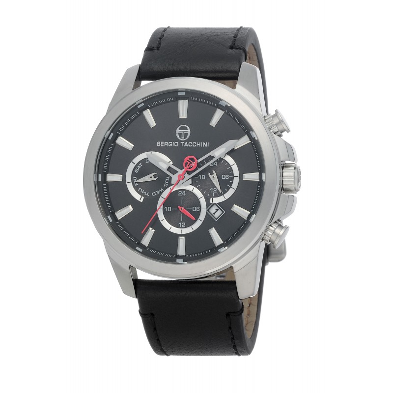 

Наручные часы мужские кварцевые Sergio Tacchini ST.1.10002-2 черные, ST.1.10002