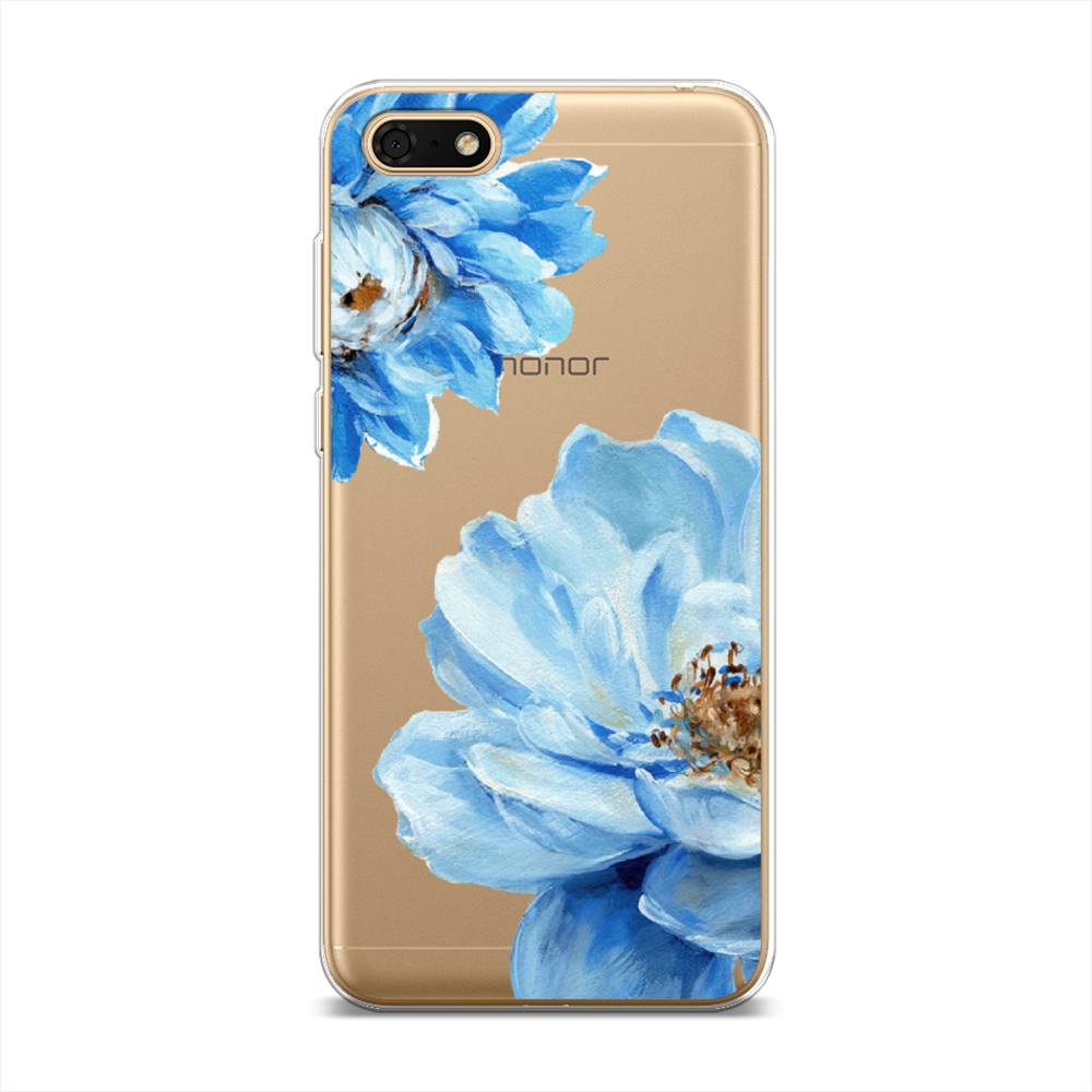 

Чехол Awog на Huawei Y5 Lite (2018) "Голубые клематисы", Разноцветный, 6105950-8