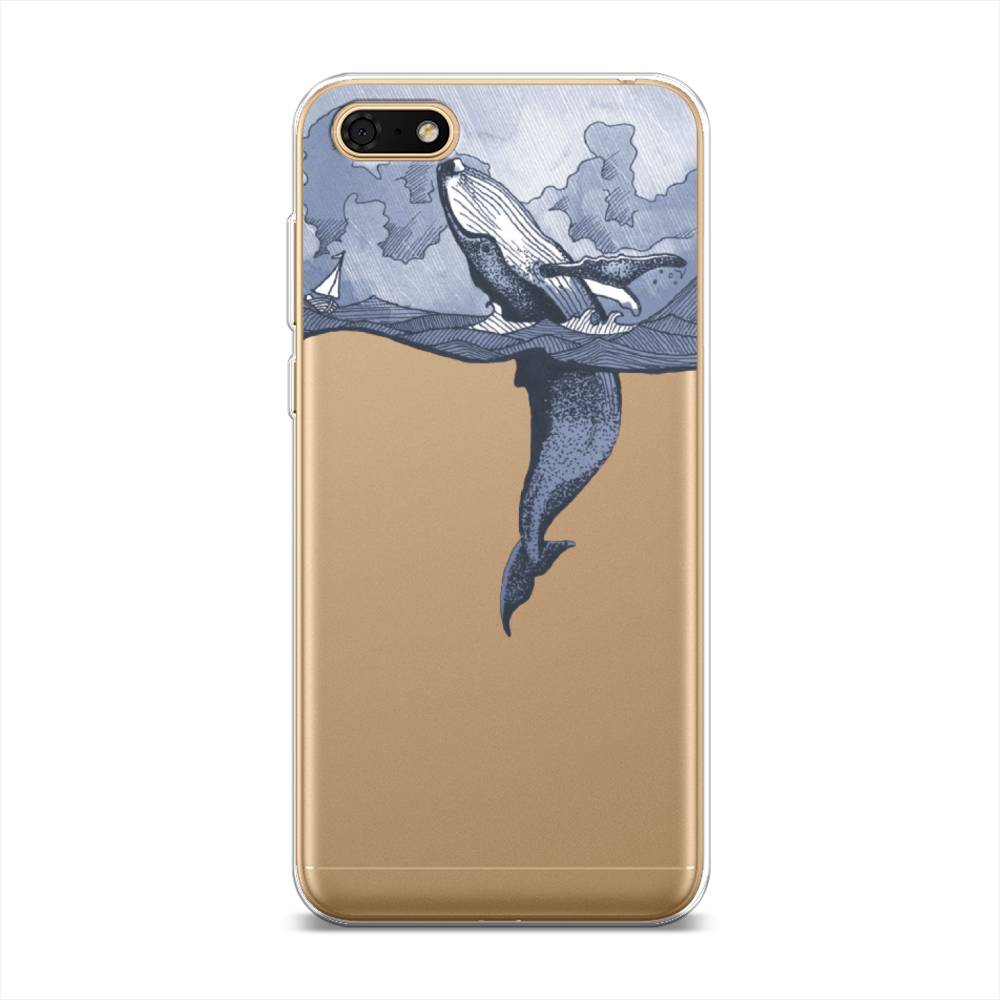 

Чехол Awog на Huawei Y5 Lite (2018) "Два измерения", Разноцветный, 6105950-7