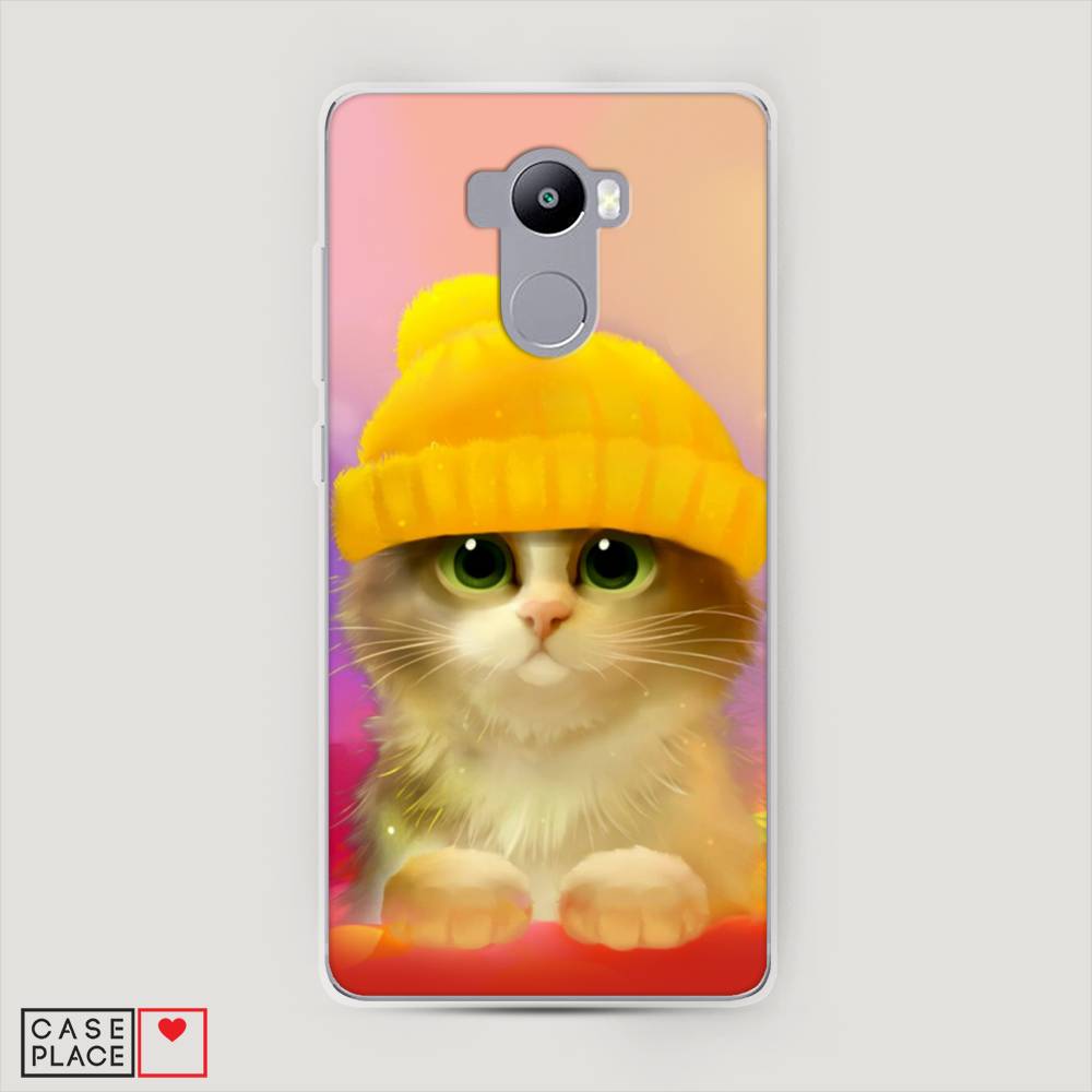 

Пластиковый чехол "Котенок в желтой шапке" на Xiaomi Redmi 4