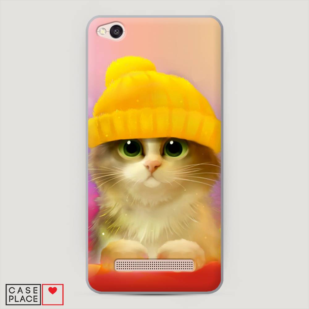 

Пластиковый чехол "Котенок в желтой шапке" на Xiaomi Redmi 4A