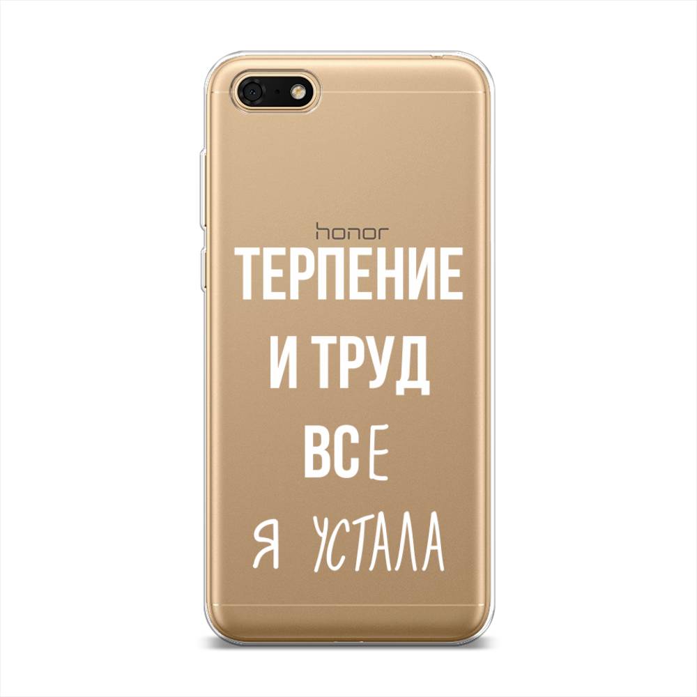 

Чехол Awog на Huawei Y5 Lite (2018) "Все я устала", Разноцветный, 6105950-6
