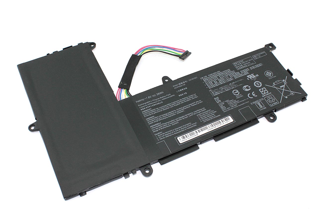 Аккумуляторная батарея для ноутбукa Asus VivoBook L200HA ( C21N1521) 7.6V