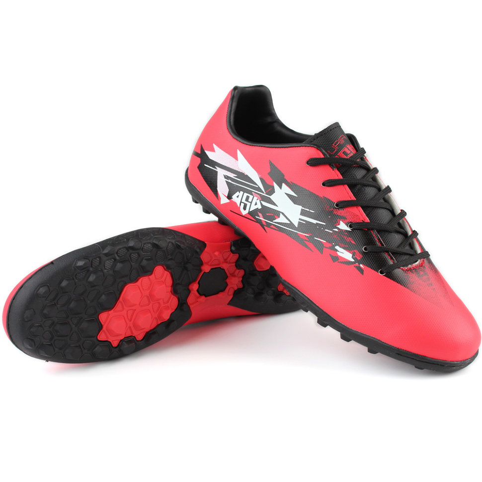 

Полуботинки кроссовые Furia Turf 504A18 red/black р 34, Красный;черный
