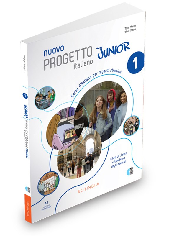 

Nuovo Progetto italiano Junior 1 Libro + Quaderno + QR code + codice i-d-e-e
