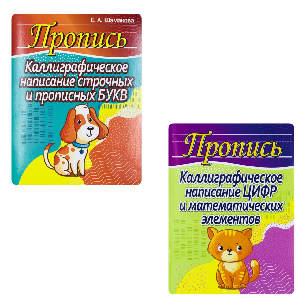 

Шамакова Е.А. Комплект прописей. Каллиграфическое написание букв и цифр