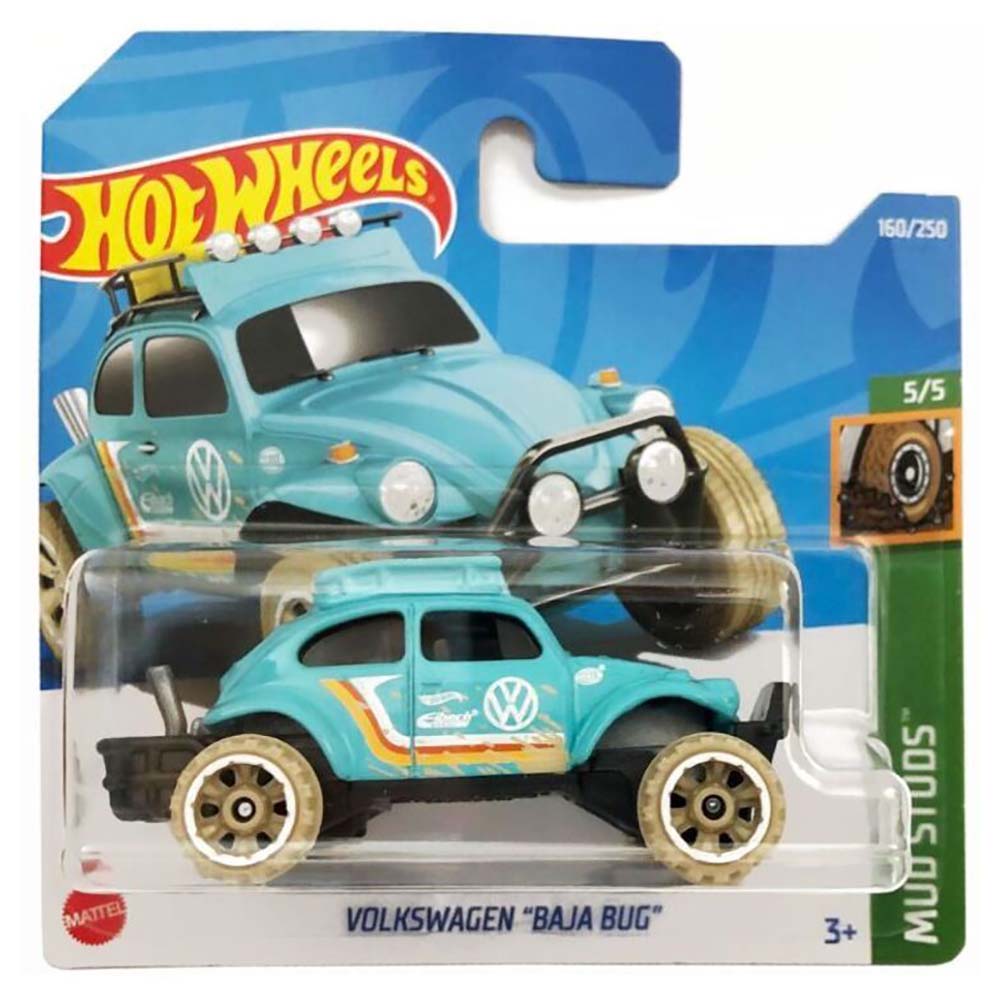 

Базовая машинка Hot Wheels Volkswagen Baja Bug, Голубая, 5785/HCW52