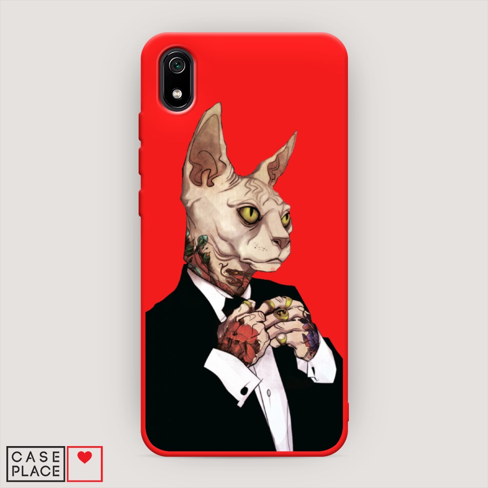 

Чехол Awog на Xiaomi Redmi 7A "Татуированный сфинкс", Разноцветный, 35453-1