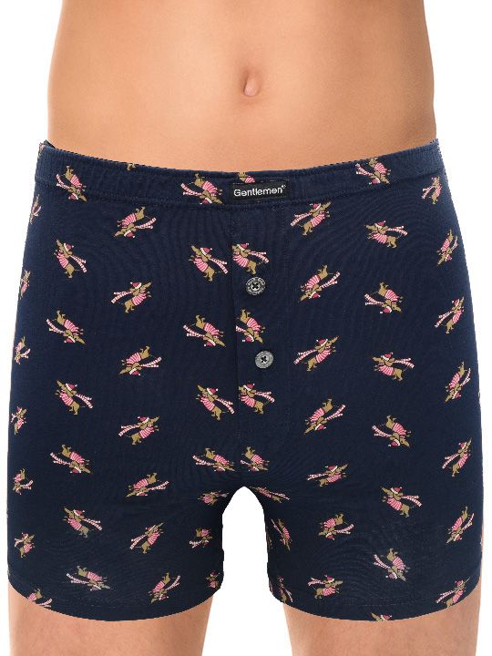 

Трусы мужские Gentlemen GB7968 синие XL, Синий, GB7968