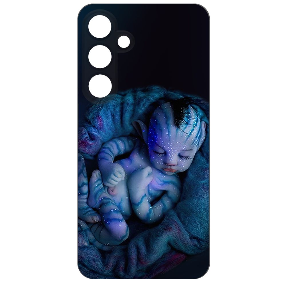 

Чехол-накладка Krutoff Soft Case Аватар - Малышка для Samsung Galaxy S24 черный