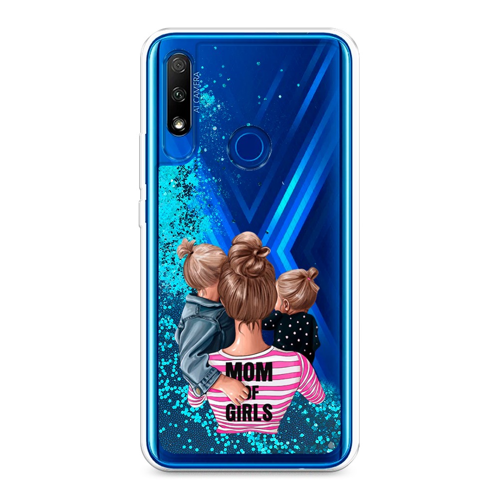 

Чехол Awog на Honor 9X "Mom of Girls", Разноцветный, 69993-1