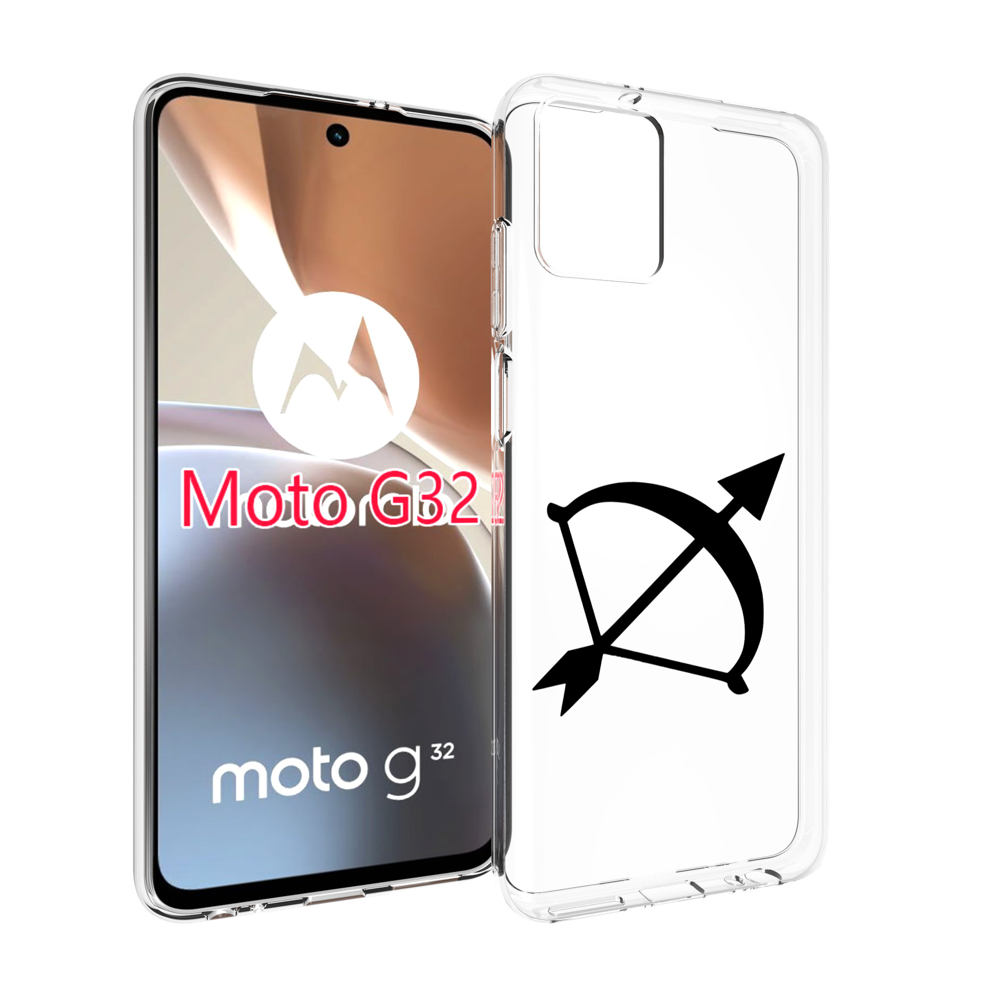 

Чехол MyPads знак-зодиака-стрелец-7 для Motorola Moto G32, Прозрачный, Tocco