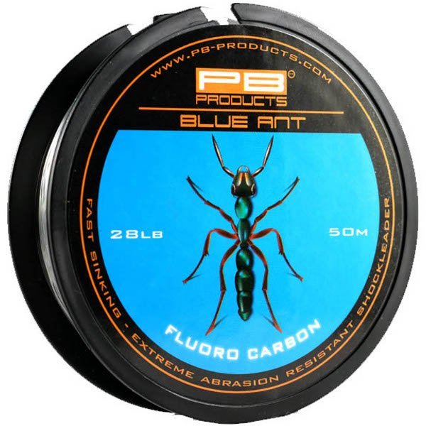 

Леска флюрокарбоновая PB Products Blue Ant 0,45 мм, 50 м, 12,7 кг, clear, 1 шт.
