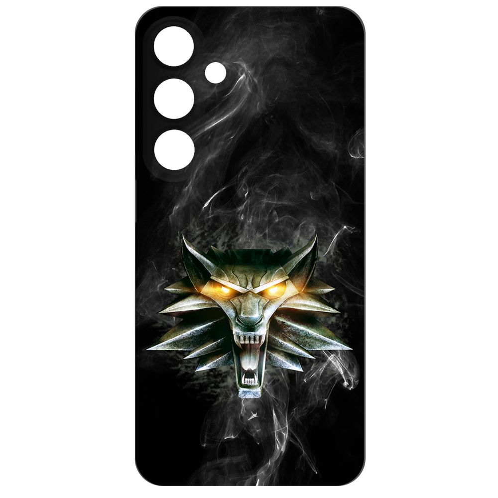 

Чехол-накладка Krutoff Soft Case Ведьмак. Школа Волка для Samsung Galaxy S24 черный