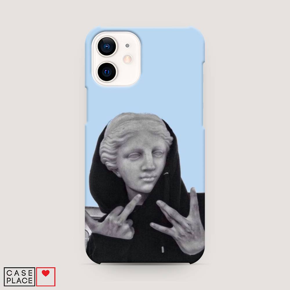 

Пластиковый чехол "SWAG статуя" на Apple iPhone 12 mini, 12620-7