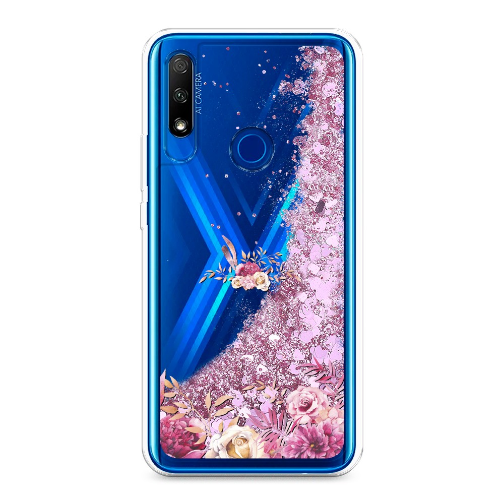 

Чехол Awog "Нежные розовые цветы" на Honor 9X, 69994-1