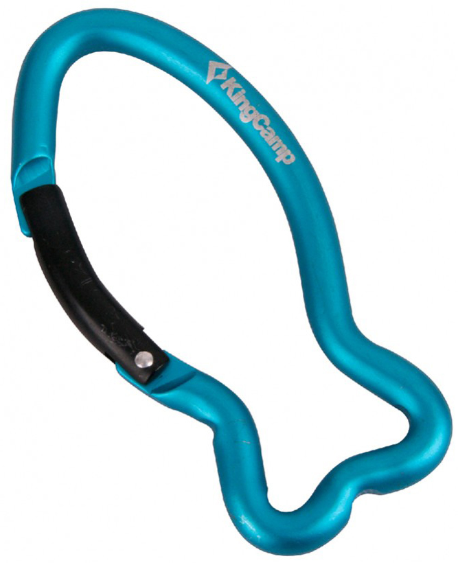 

Брелок унисекс KingCamp 8015 FISH CARABINER голубой, 8015 FISH CARABINER