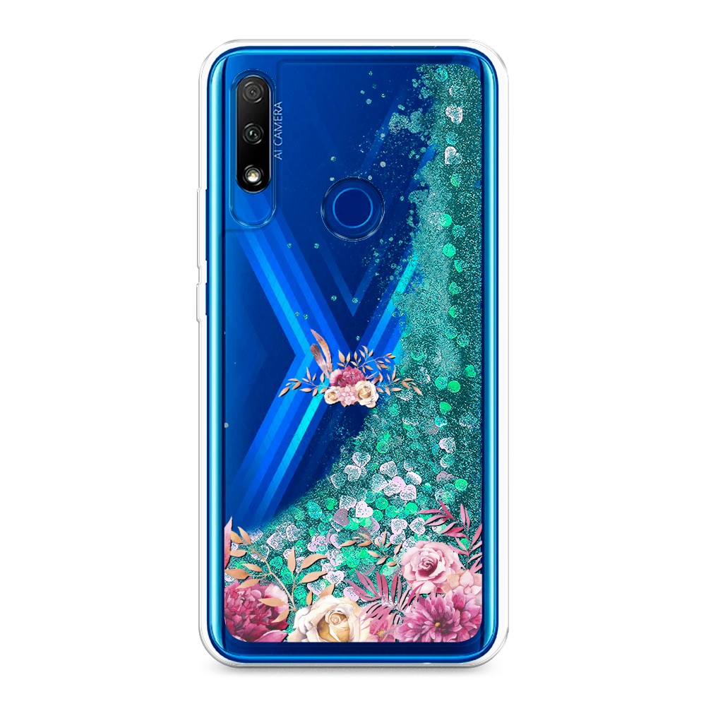 

Чехол Awog "Нежные розовые цветы" на Honor 9X, 69995-1