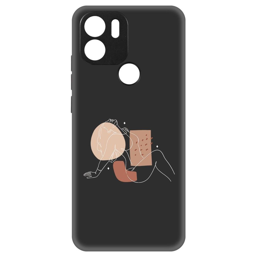 

Чехол-накладка Krutoff Soft Case Чувственность для Xiaomi Redmi A2+ черный