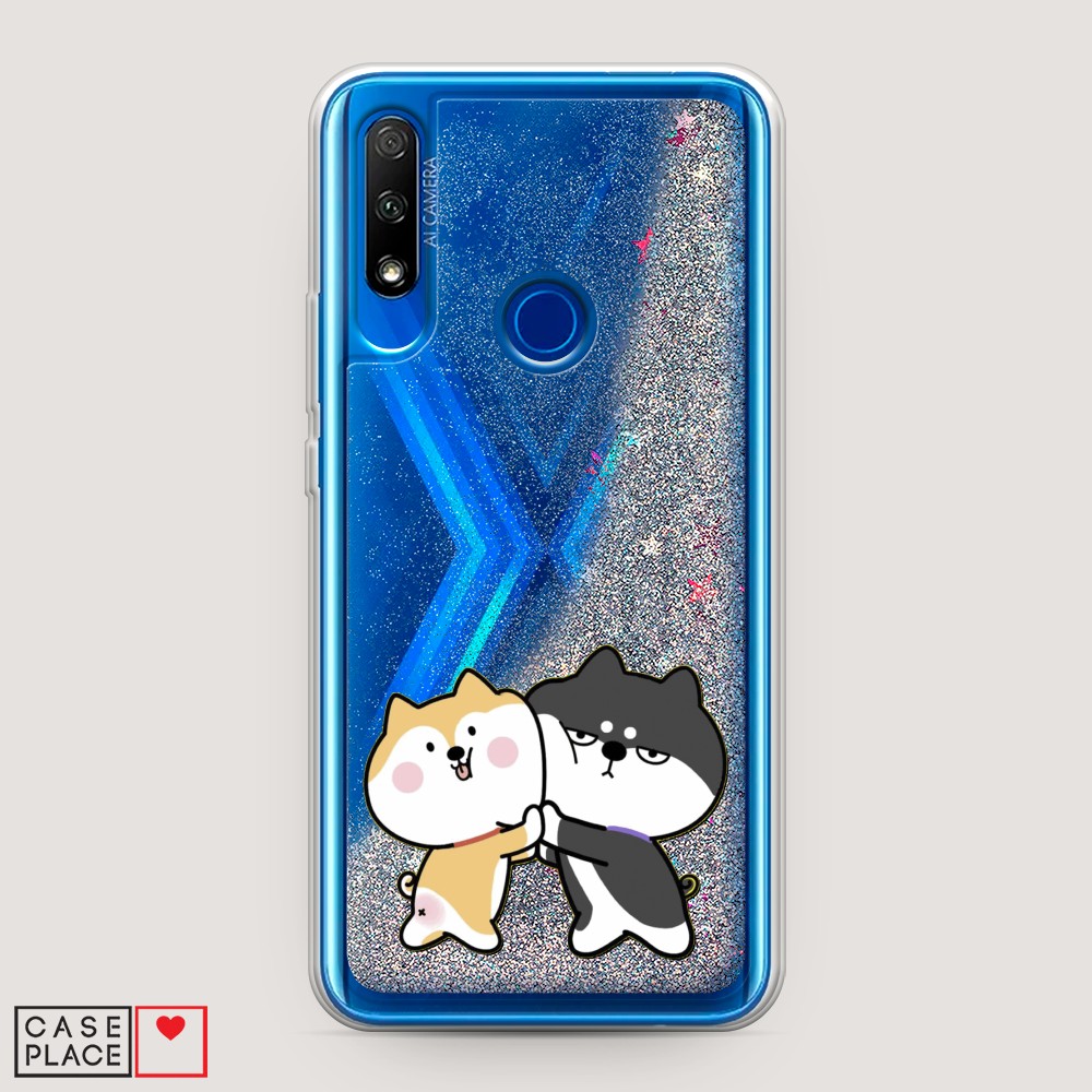 

Чехол Awog на Honor 9X "Обнимашки акита", Разноцветный, 69991-1