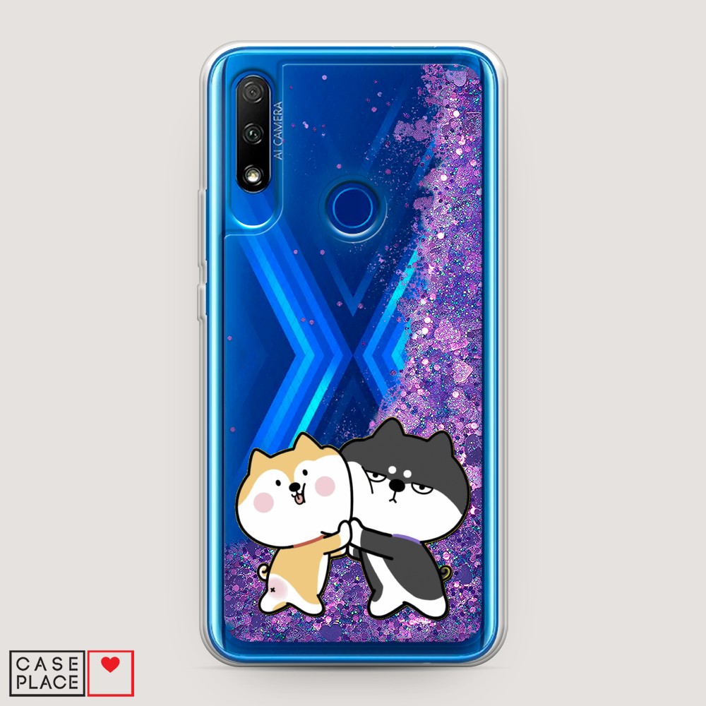 

Чехол Awog на Honor 9X "Обнимашки акита", Разноцветный, 69992-1