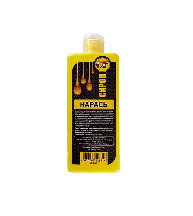

Ароматизатор GF LIQUID КАРАСЬ 0.250