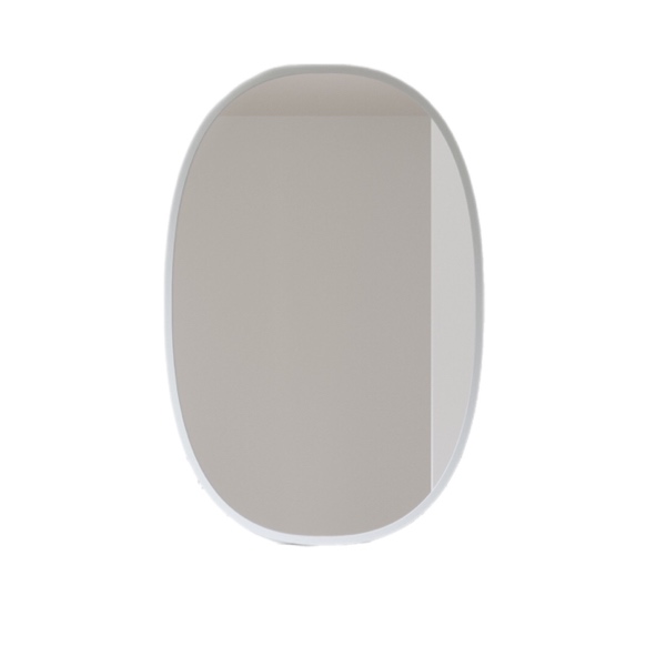 Зеркало овальное Hub 61 х 91 см серое Umbra 1006044-918