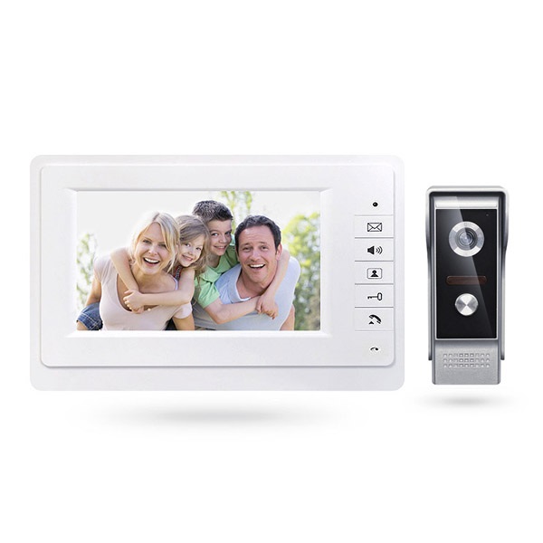 Комплект видеодомофона для квартиры, частного дома с вызывной панелью PST VD07L