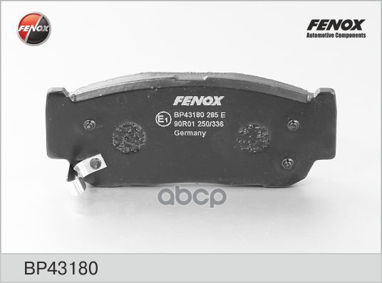 

Тормозные колодки FENOX дисковые bp43180