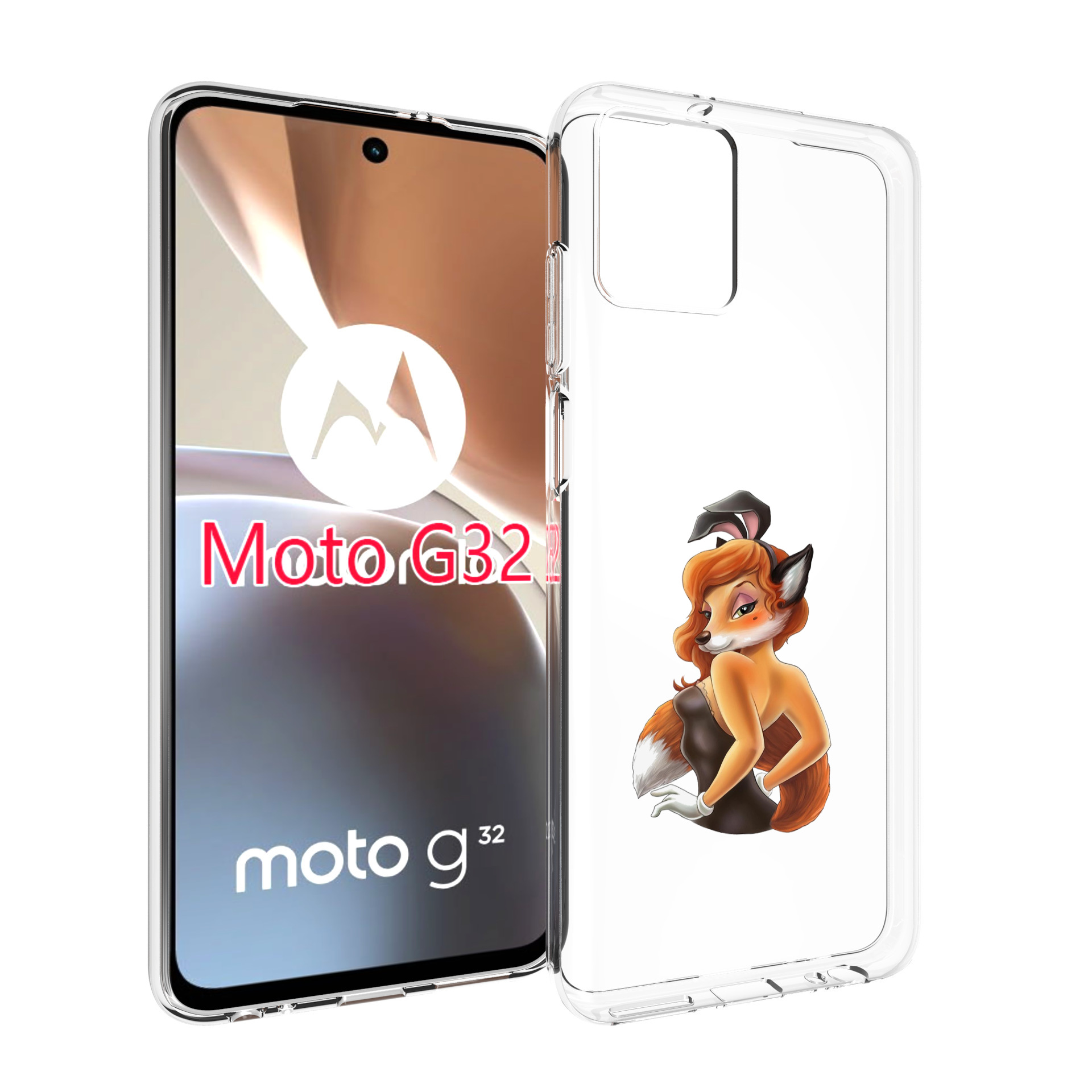 

Чехол MyPads баронесса для Motorola Moto G32, Прозрачный, Tocco