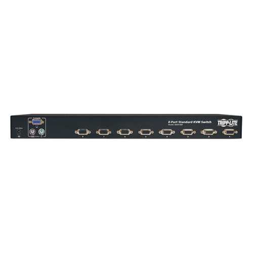 фото Коммутатор tripp lite 8-port standard kvm switch requires p750-series cables (ps/2)