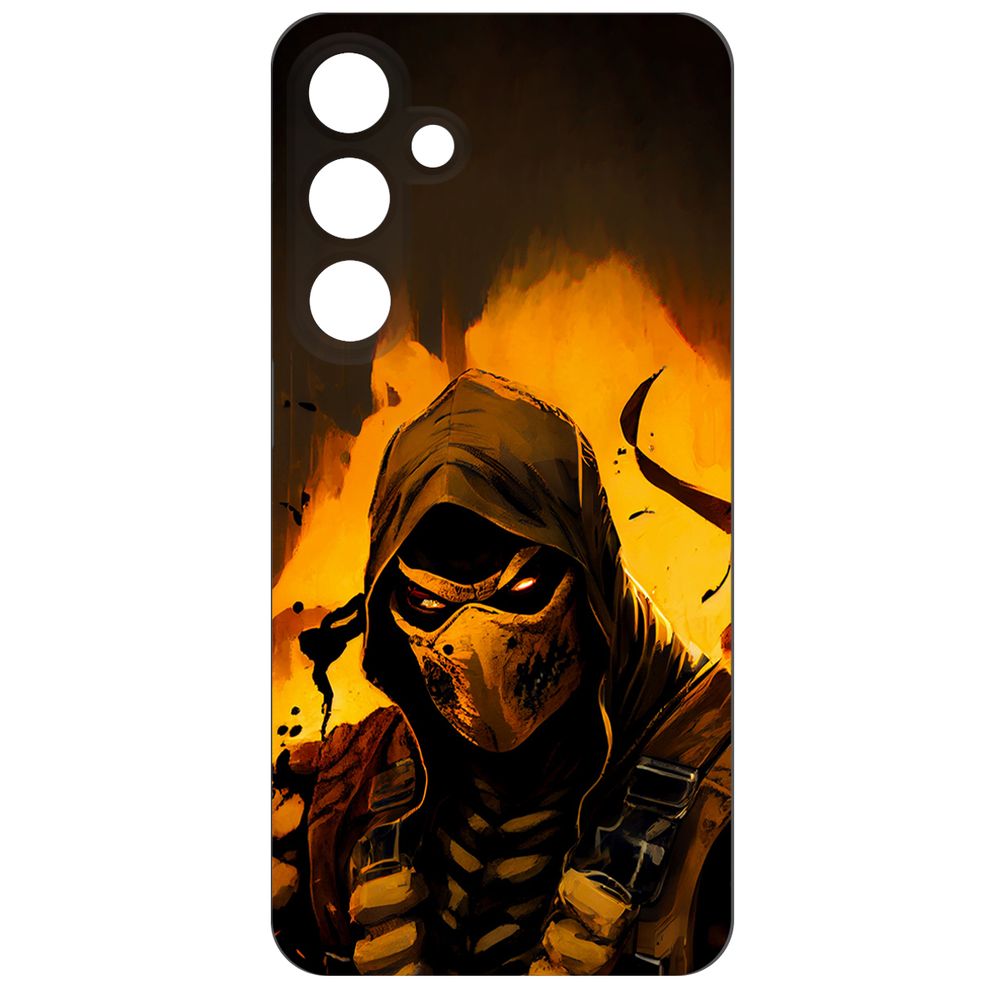 

Чехол-накладка Krutoff Soft Case Мортал Комбат. Скорпион для Samsung Galaxy S24 черный