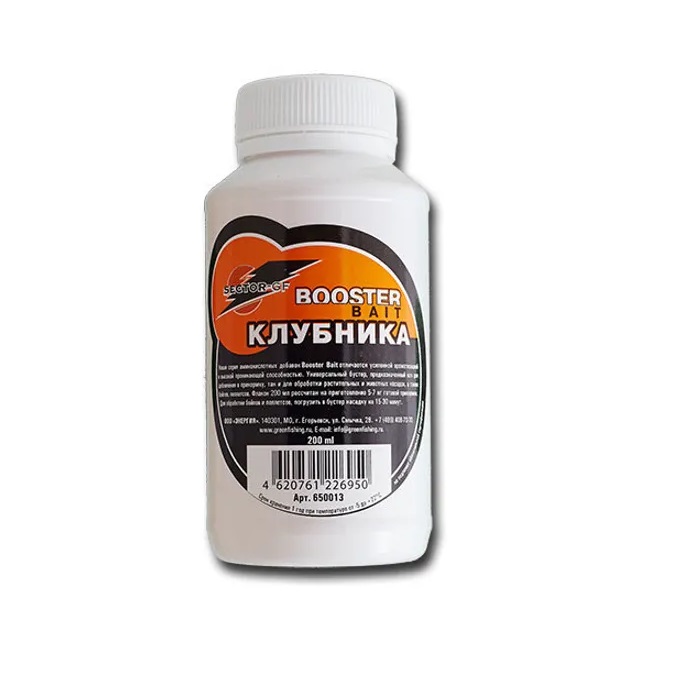 

Добавка аминокисл. GF Booster Bait КЛУБНИКА 0.2л