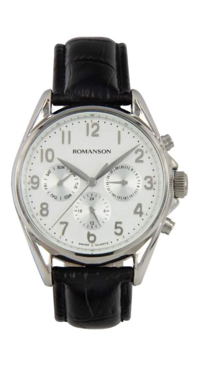 

Наручные часы мужские Romanson TL 7258MM 1W(WH), TL 7258MM 1W(WH)