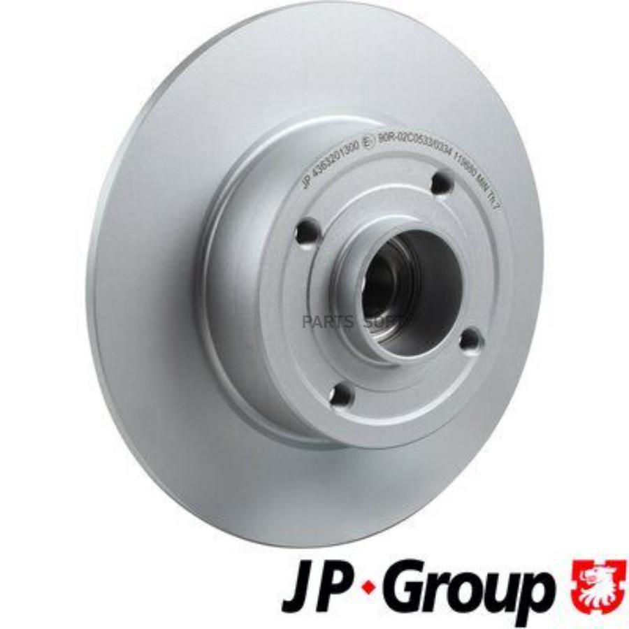 

Диск Тормозной Renault Clio Iii 05-/Megane Ii 02- Задний С Подшипником JP Group