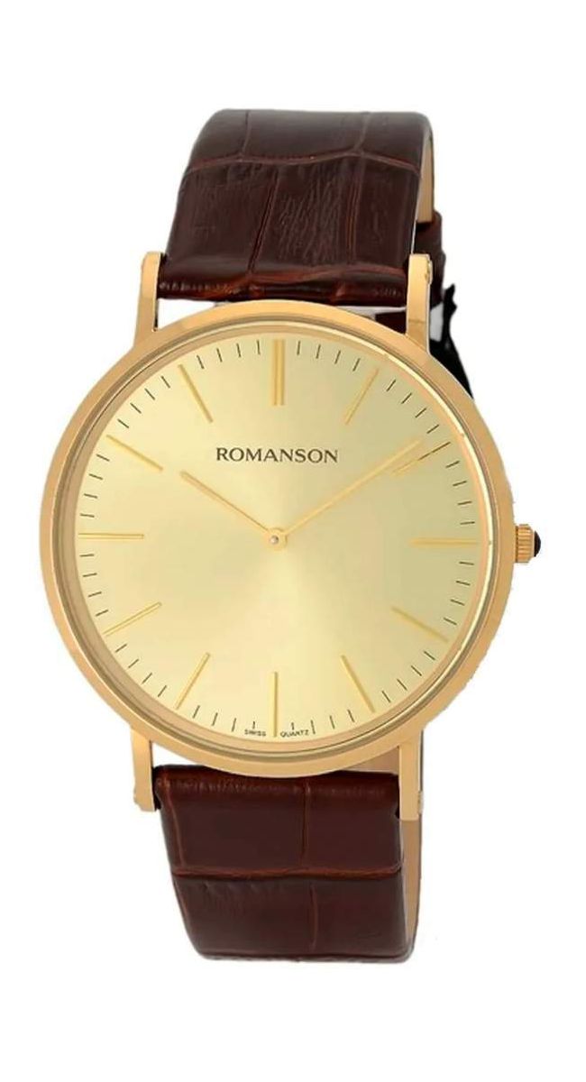 

Наручные часы мужские Romanson TL 0387MM 1G(GD), TL 0387MM 1G(GD)